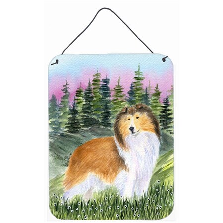 Carolines Treasures Sheltie Aluminium Metal Wall Or Door Hanging Prints SS8321DS1216